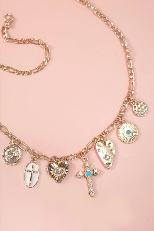 Cross Charm Necklace