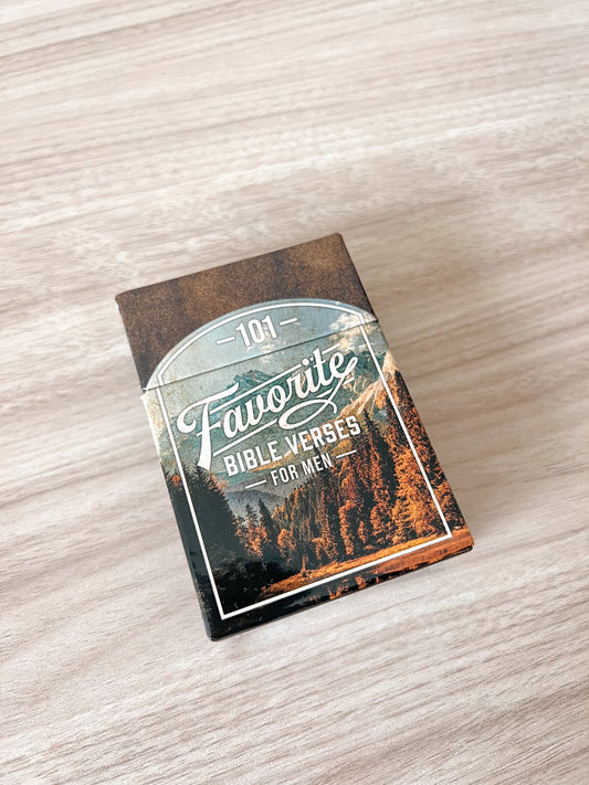 Bible Verses for Men Scripture Cards