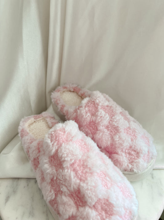 Checkered Slippers