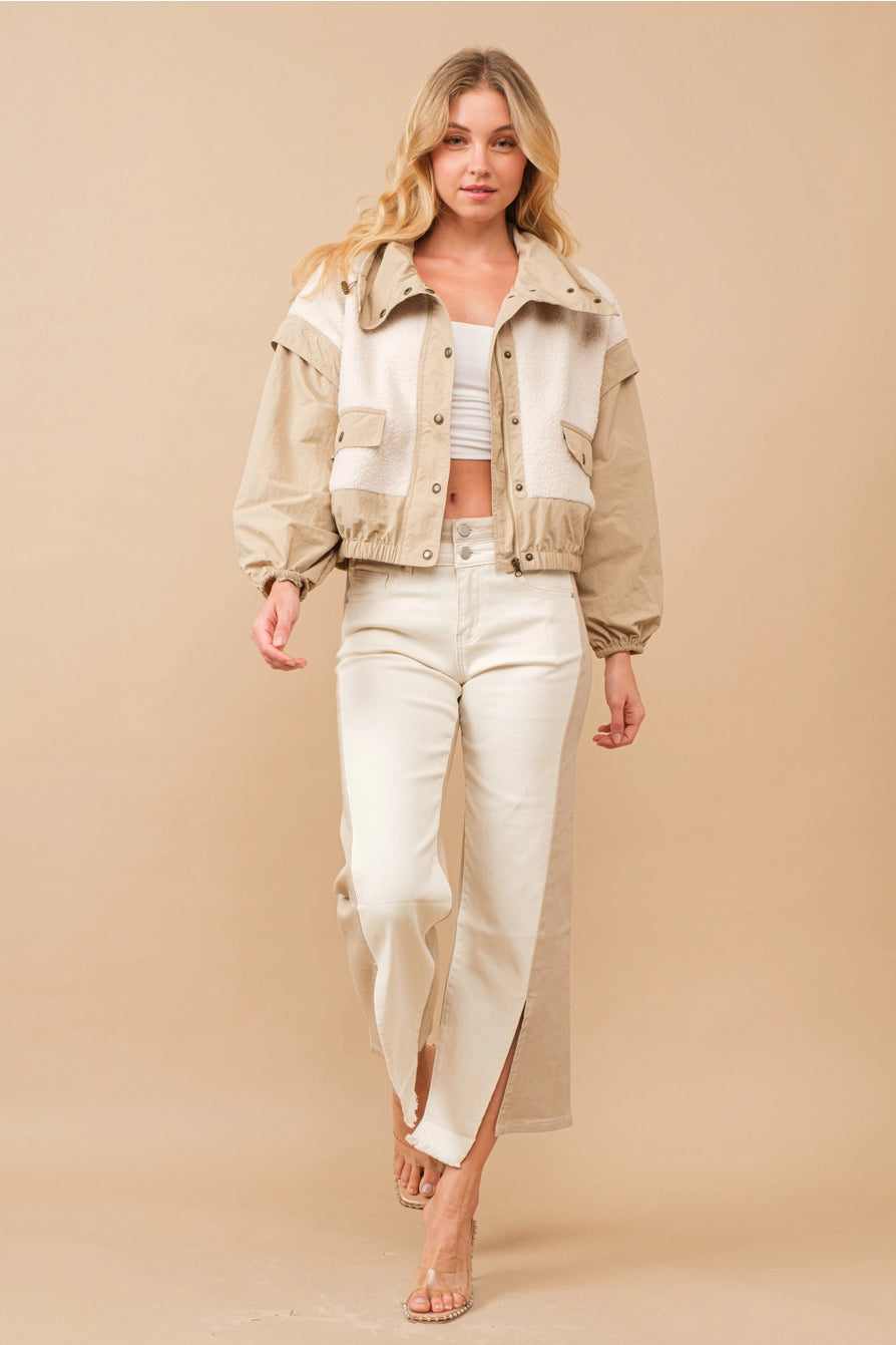 Teddy Windbreaker Jacket