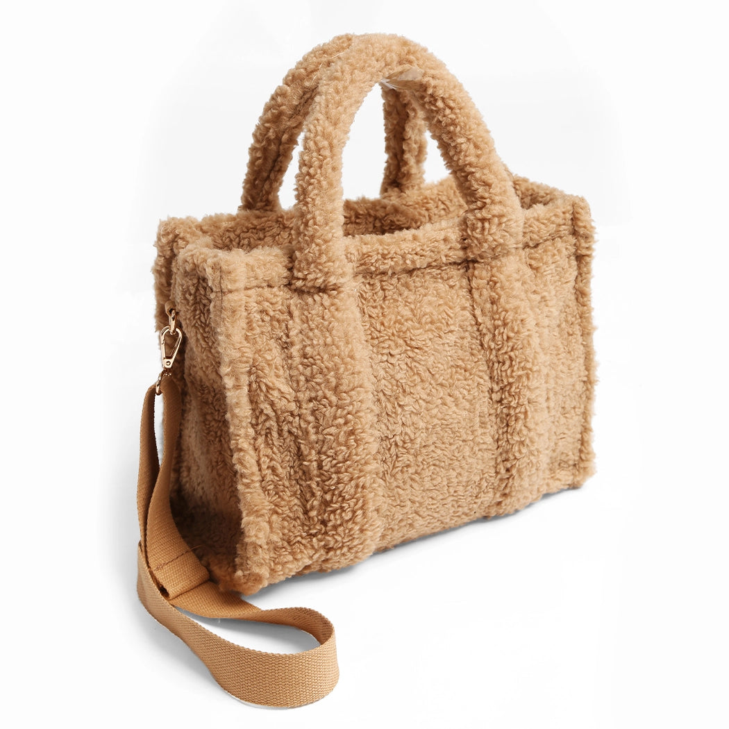 Sherpa Tote Bag 2 Designs Bellamour Boutique
