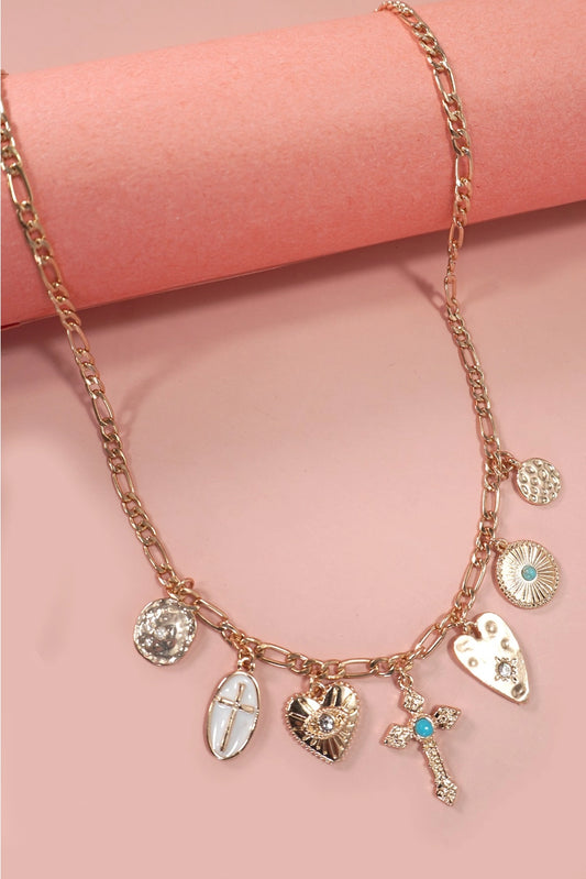 Cross Charm Necklace