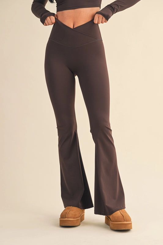 Chocolate Flare Leggings