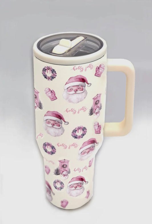 Santa Spill-Proof Tumbler