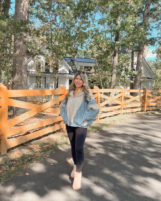 Bonfire Nights Sherpa Hoodie Jacket