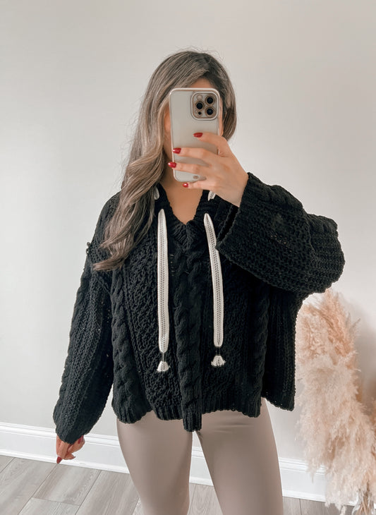 Chenille Oversized Hoodie