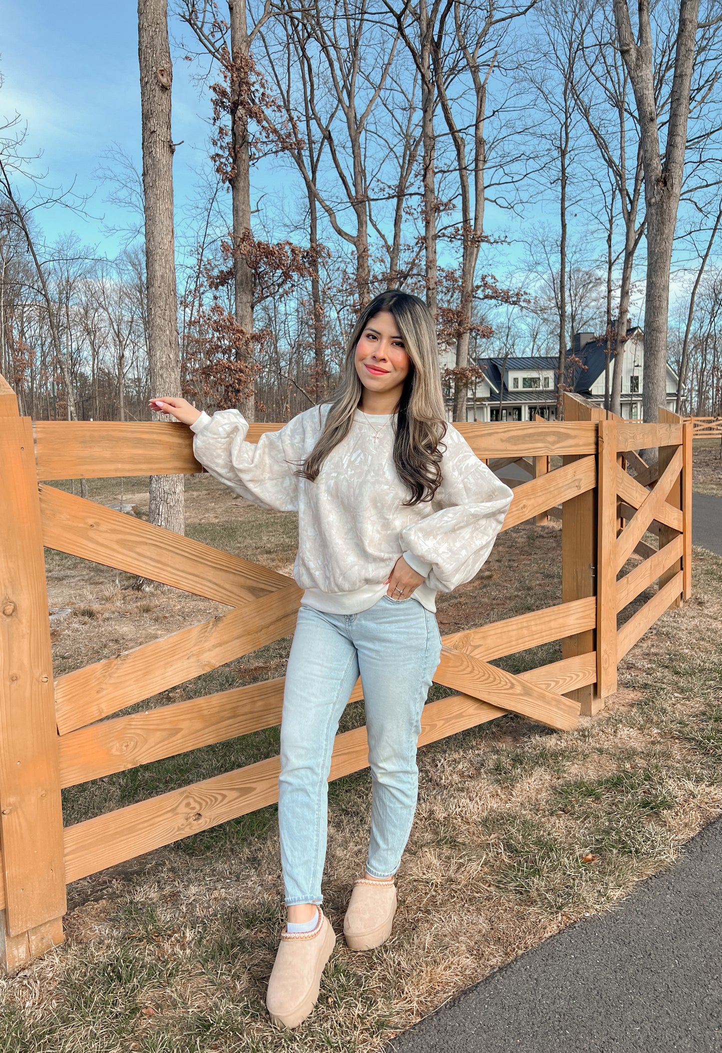 Cute in Camo Fleece Pullover