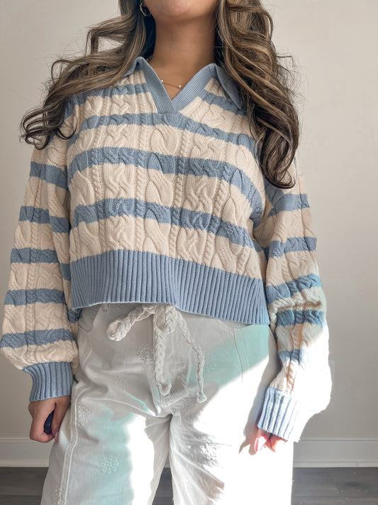 Skyline Cable Knit Sweater