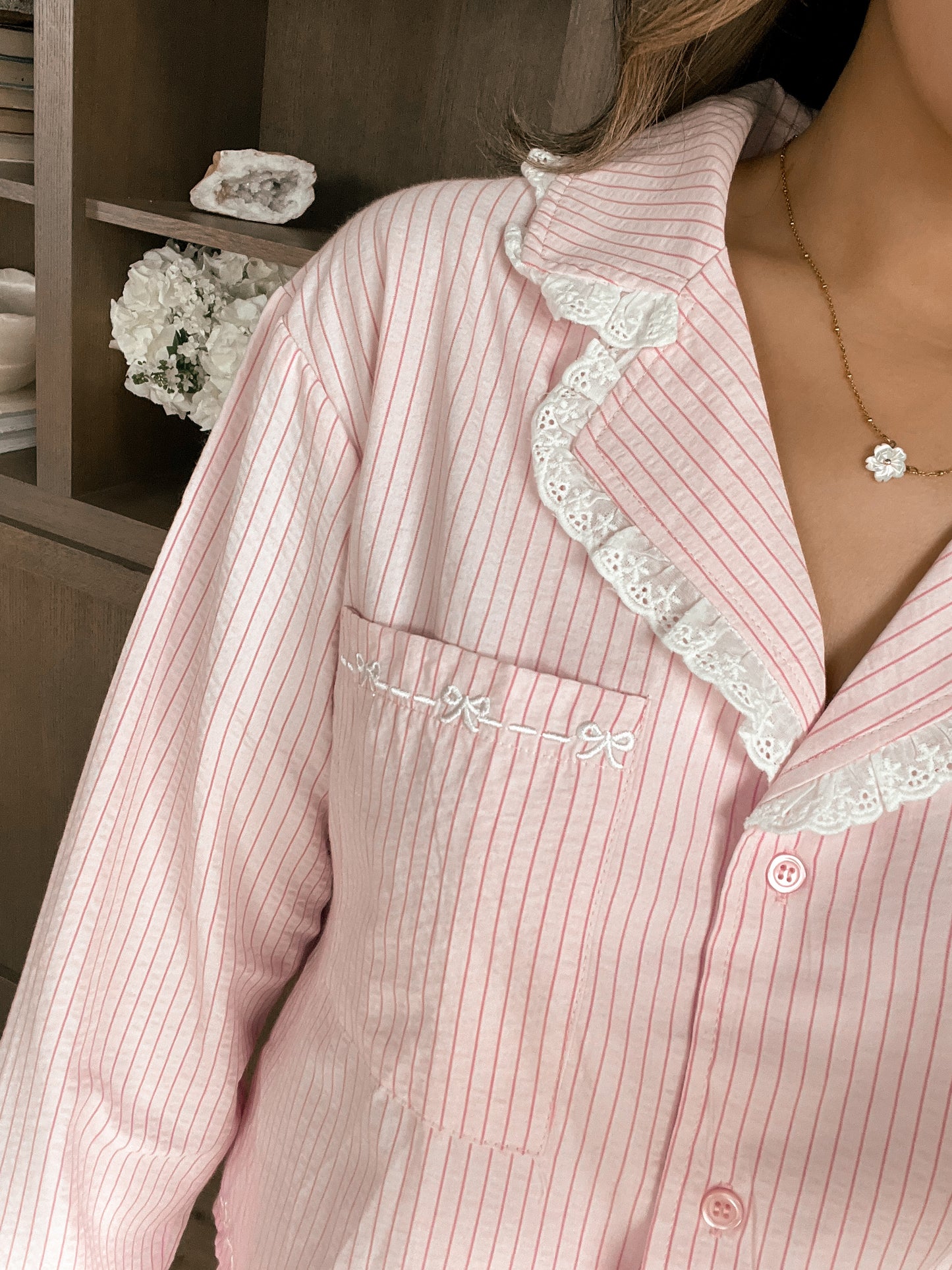 Bows & Lace Pajamas