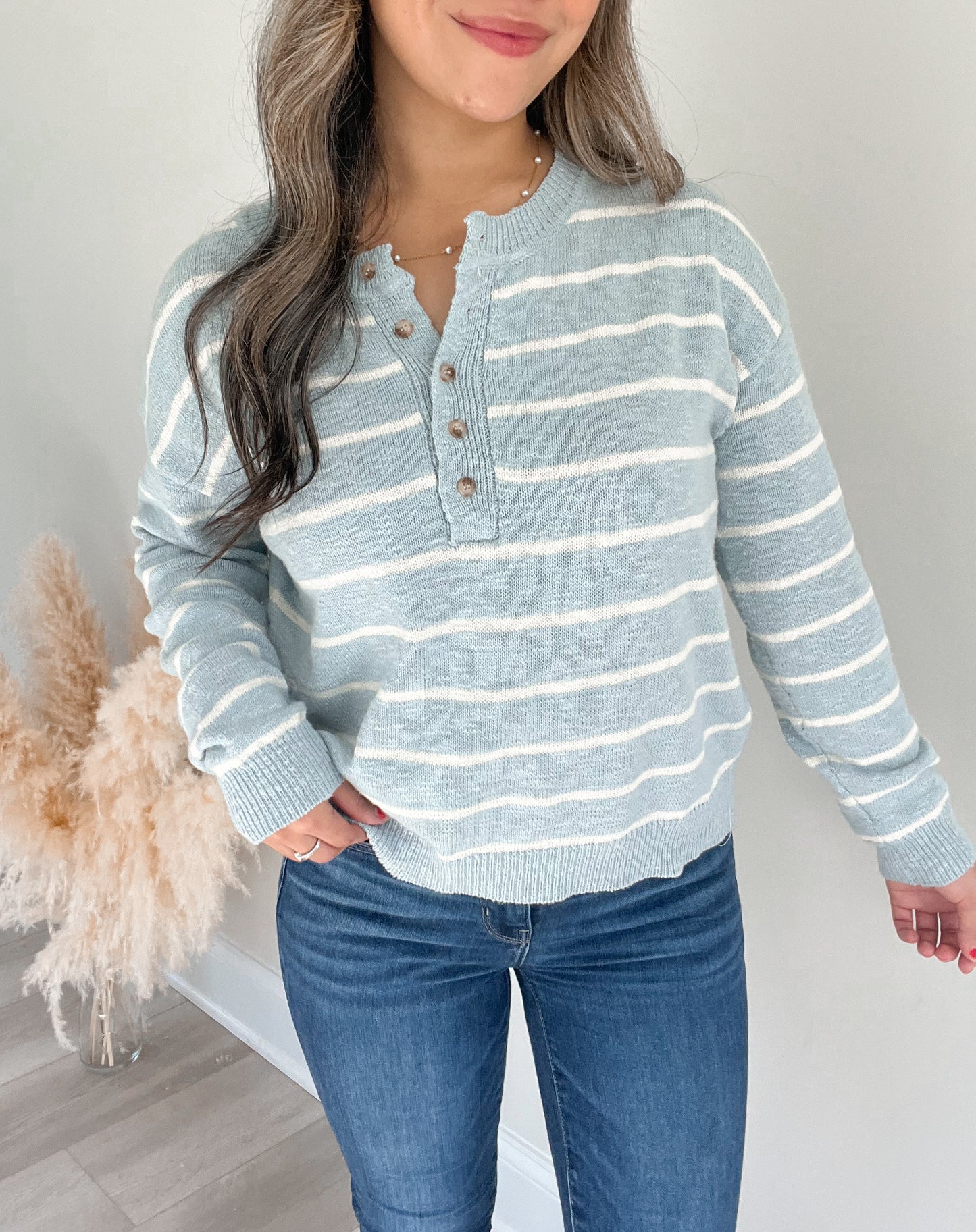 Coastal Striped Sweater