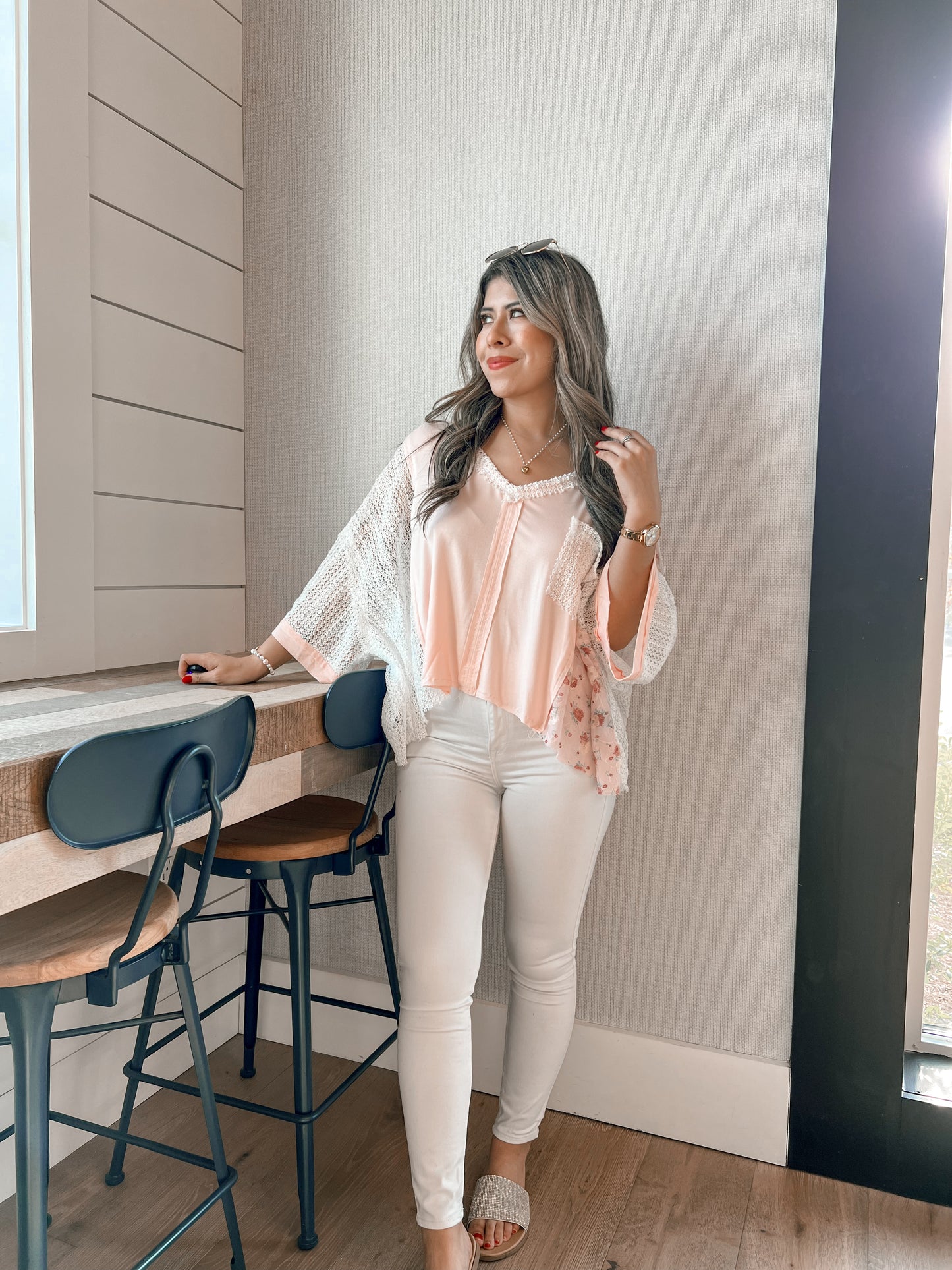 Delilah Top - Blush