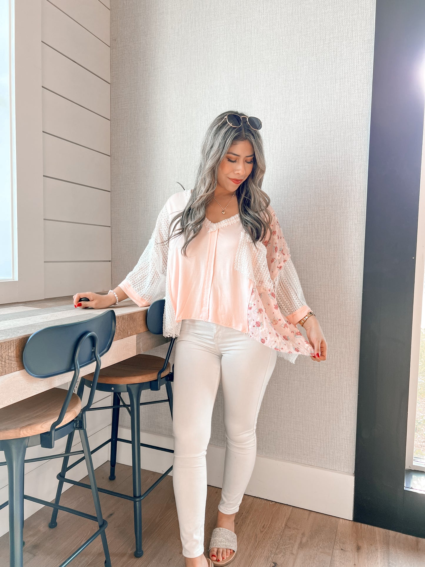 Delilah Top - Blush