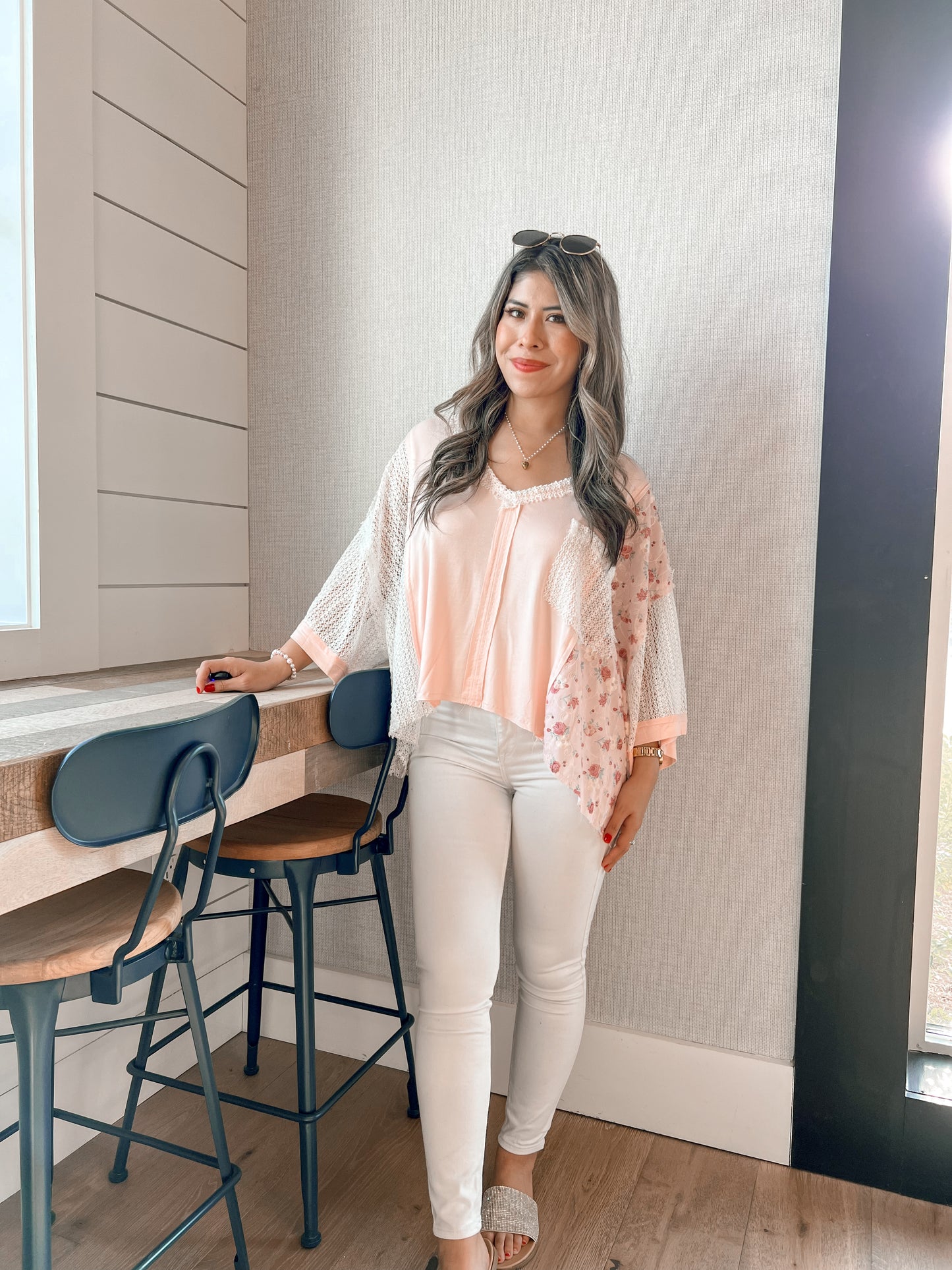 Delilah Top - Blush