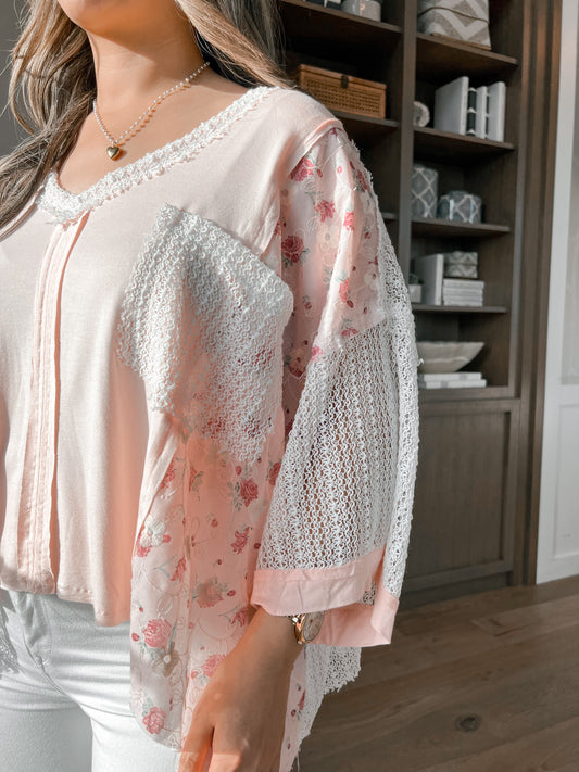 Delilah Top - Blush