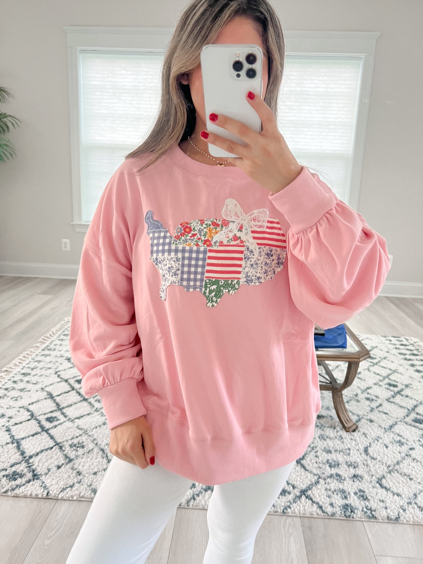 America the BOW-tiful Crewneck