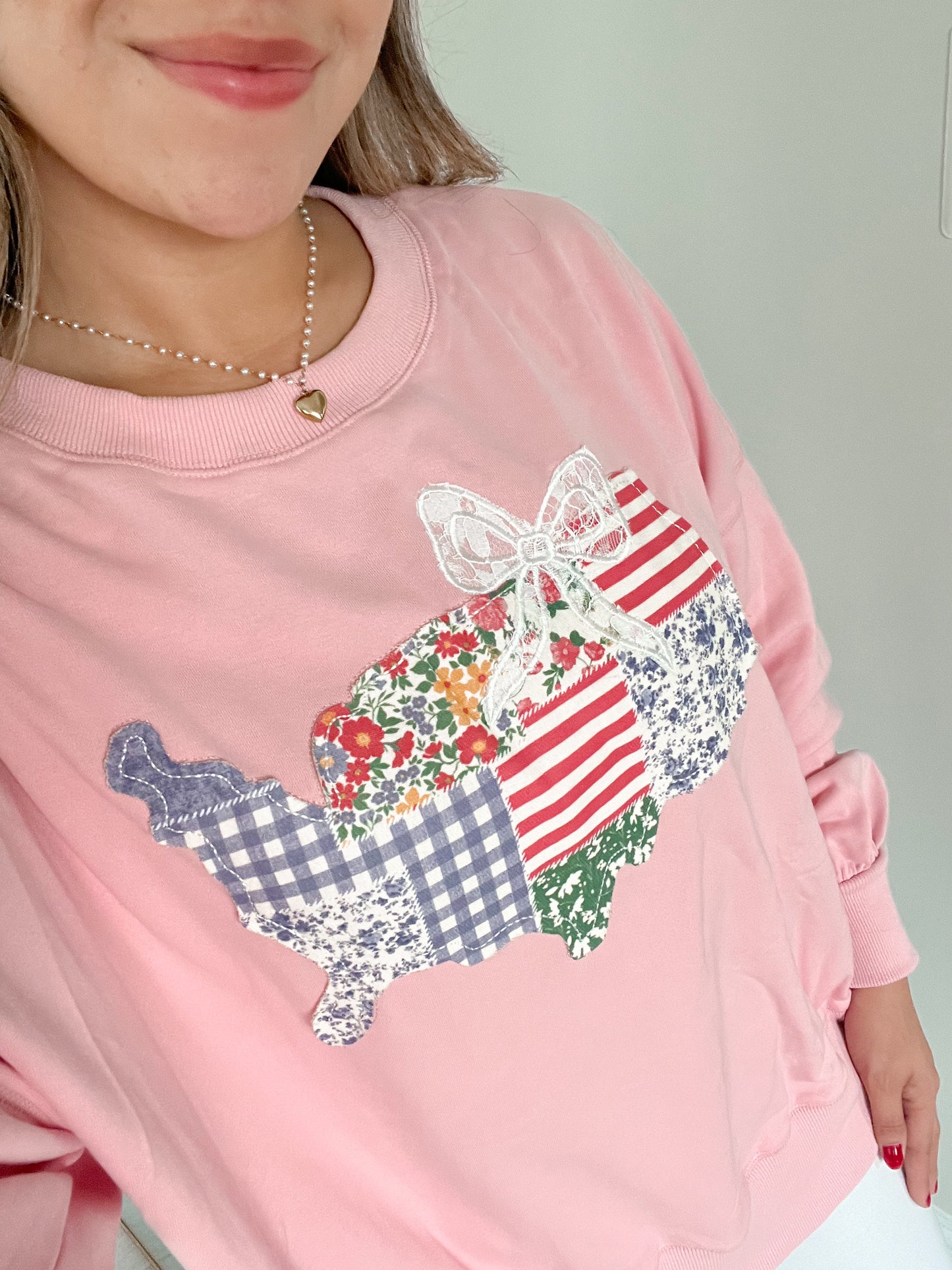 America the BOW-tiful Crewneck