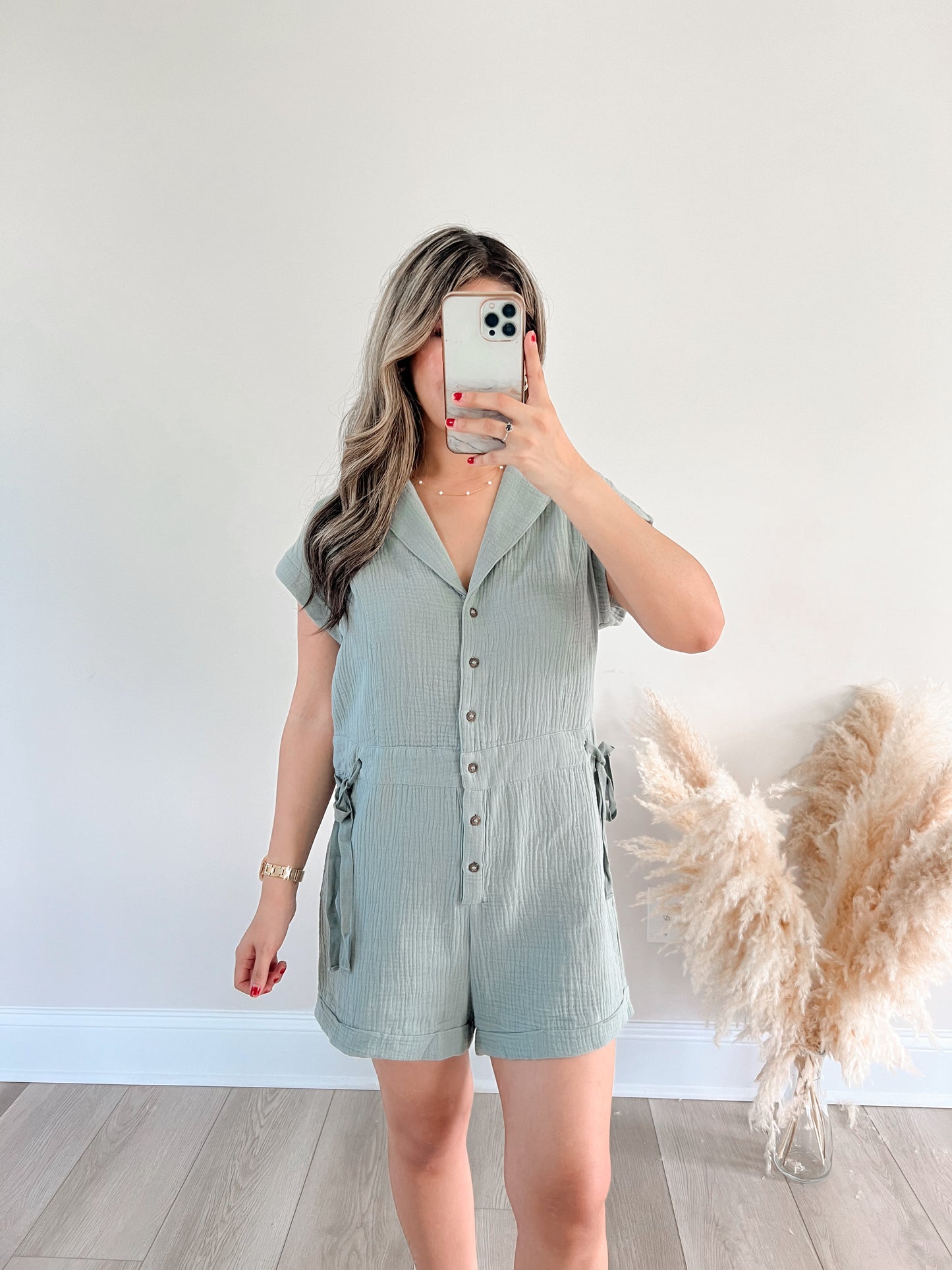 Malibu Cotton Gauze Romper