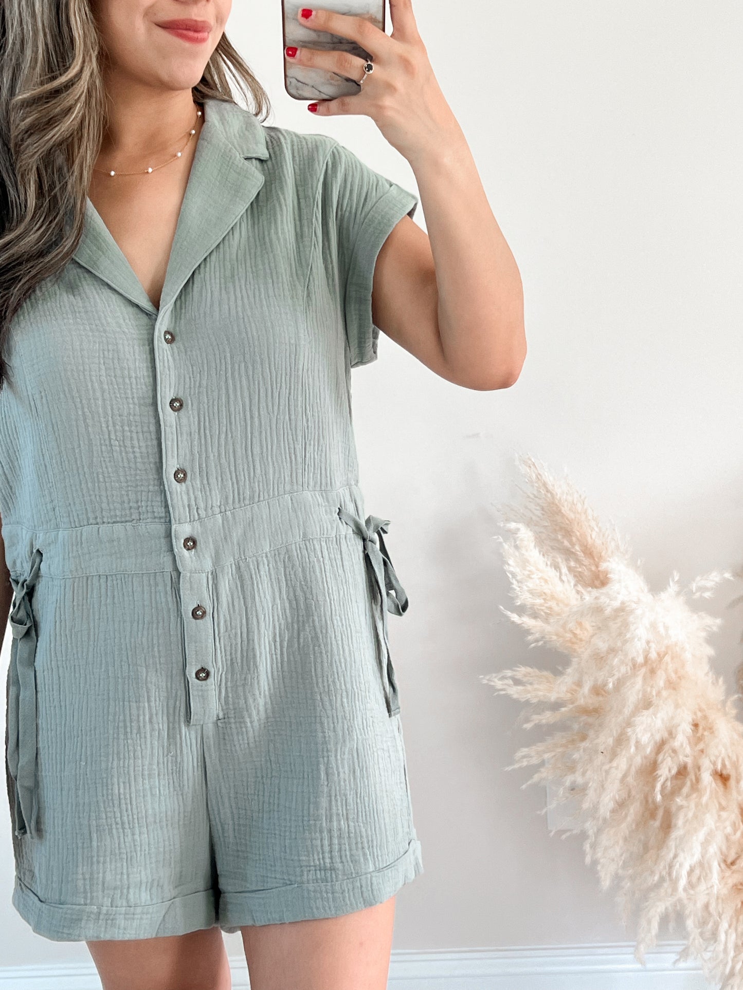 Malibu Cotton Gauze Romper
