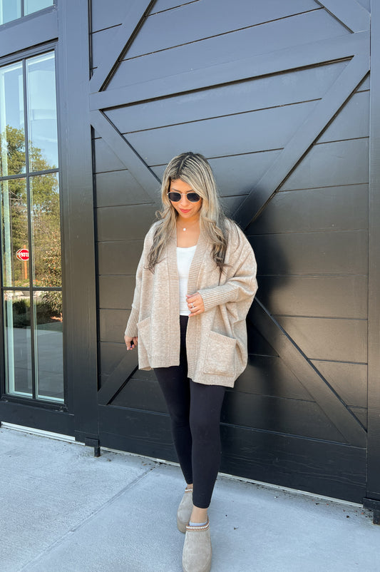 Taupe Cardigan