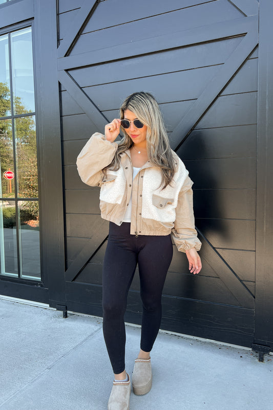 Teddy Windbreaker Jacket