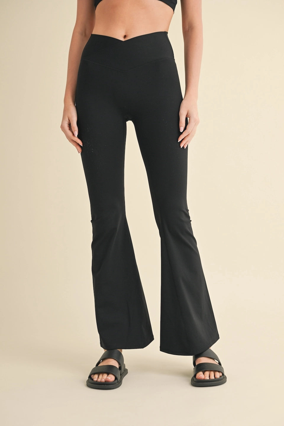 Black Flare Leggings