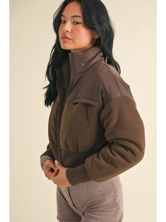 Chocolate Fleece Jacket