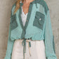 Feel The Breeze Jacket - Emerald Sage