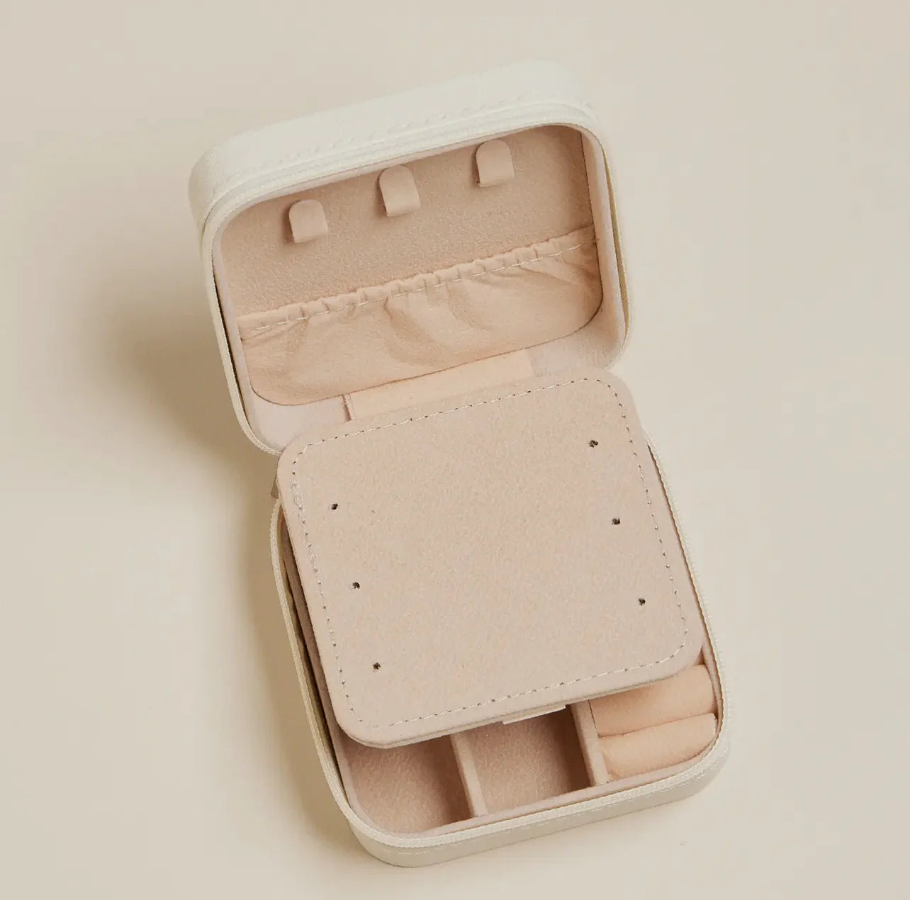 Floral Travel Jewelry Box