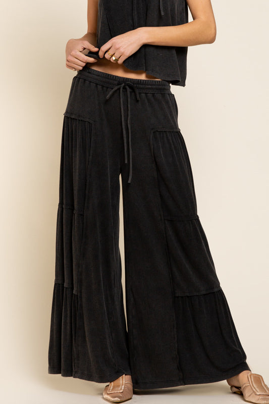 Cloud Wide Leg Pants - Size Down (Restock Pre-Order)