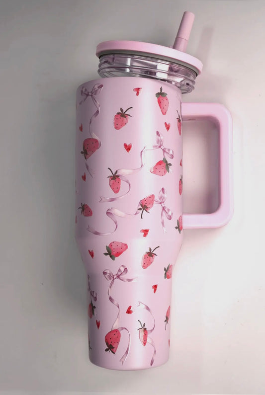 Strawberry Tumbler (Restock Pre-Order)