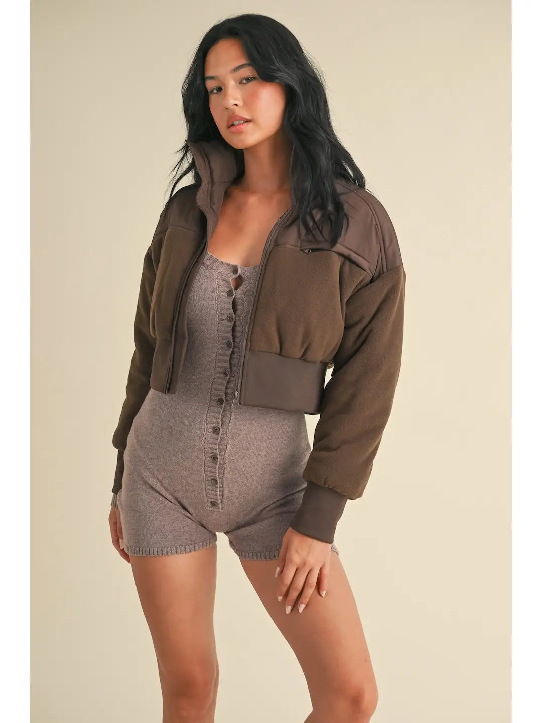 Chocolate Fleece Jacket
