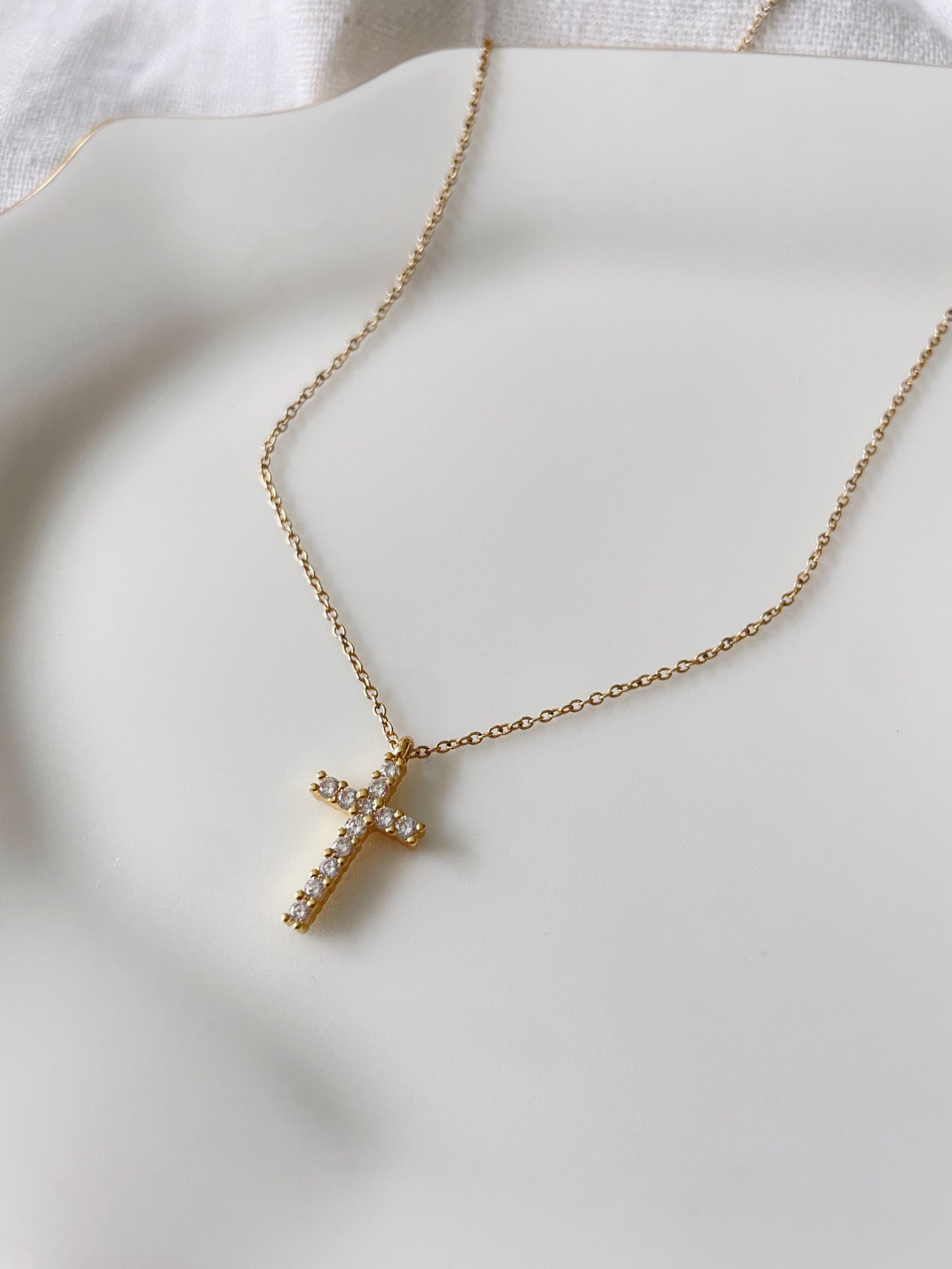 Cross Charm Necklace