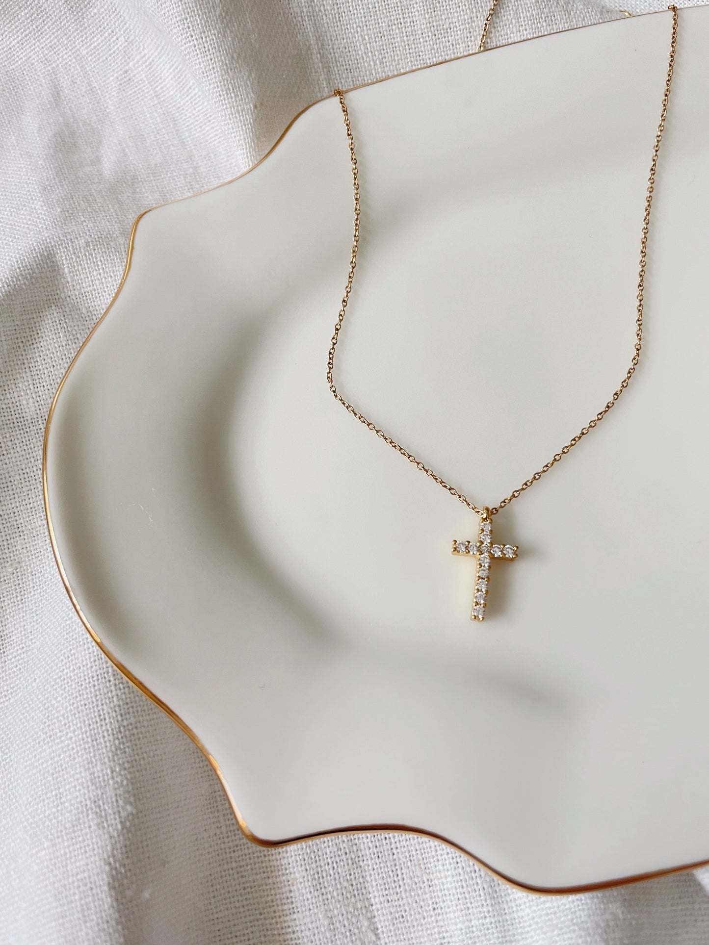 Cross Charm Necklace