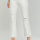 Pearl Distressed Straight Jeans