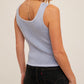 Blue Skies Ribbed Sweater Tank