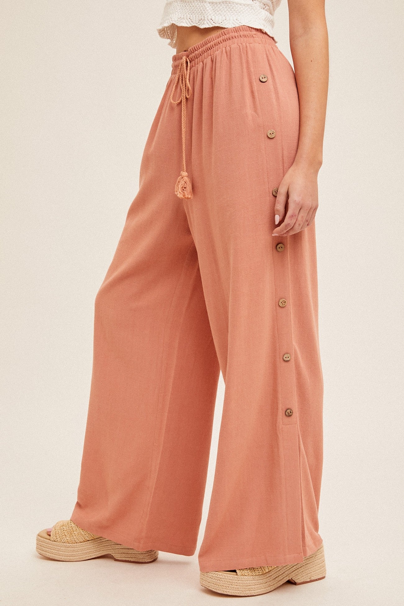 Pretty in Peach Pants