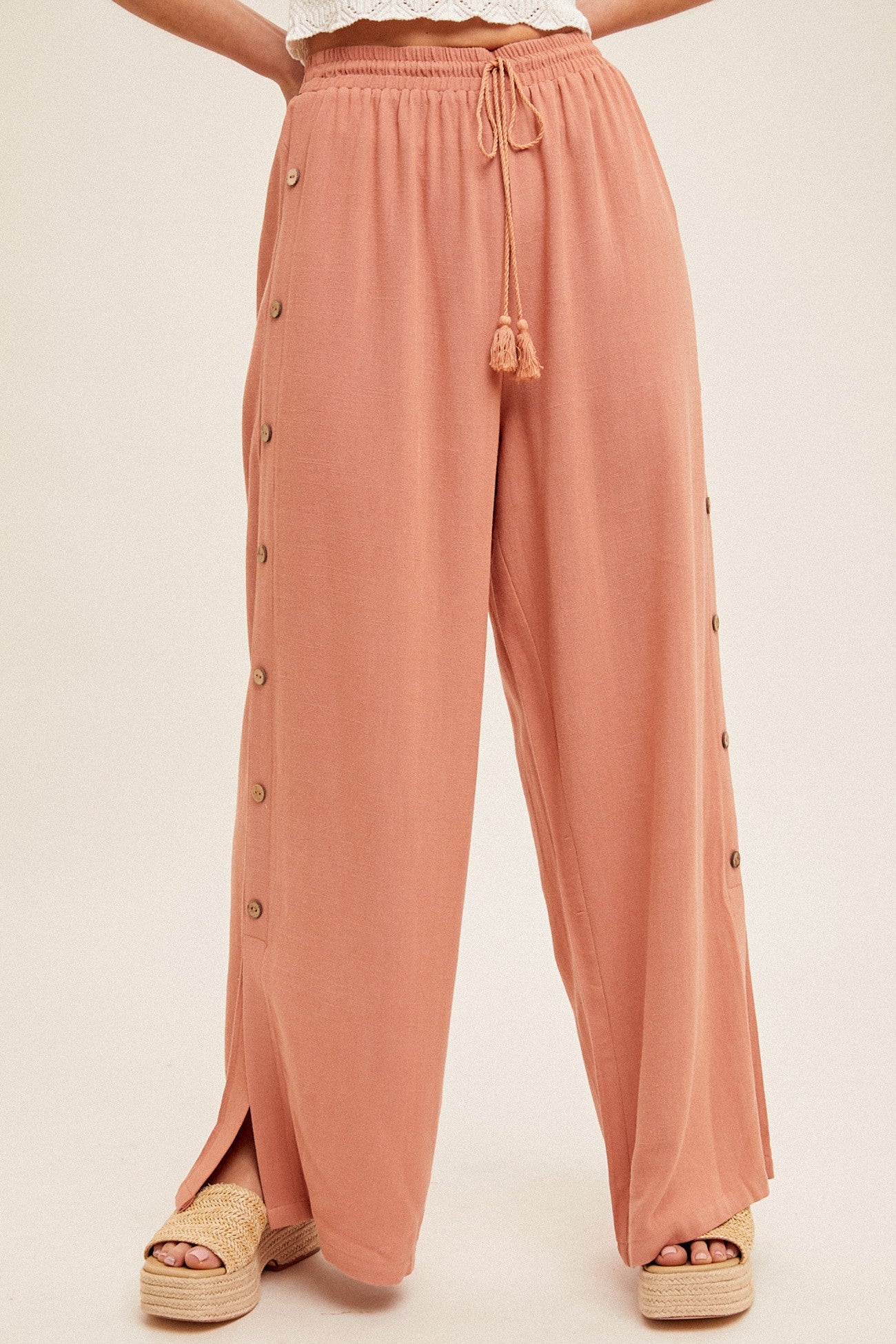 Pretty in Peach Pants