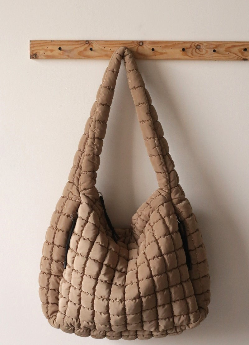 Quilted Puffer Bag