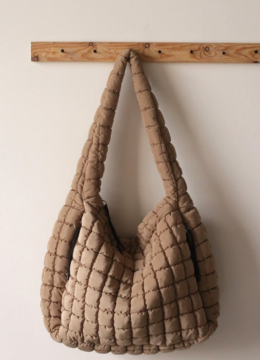 Quilted Puffer Bag