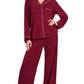 Burgundy Pajamas