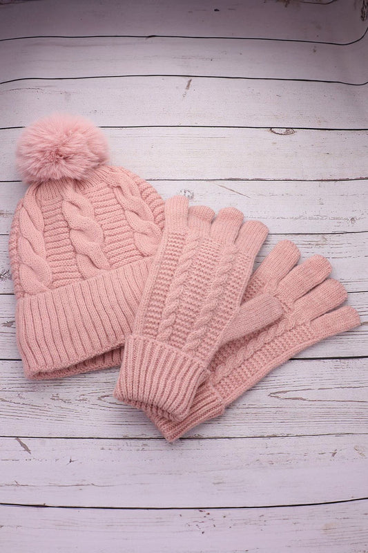 Beanie & Glove Set (2 Colors)