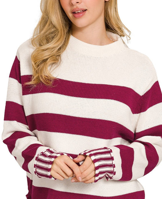 Candy Cane Sweater