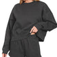 Cozy Fleece Set - Black