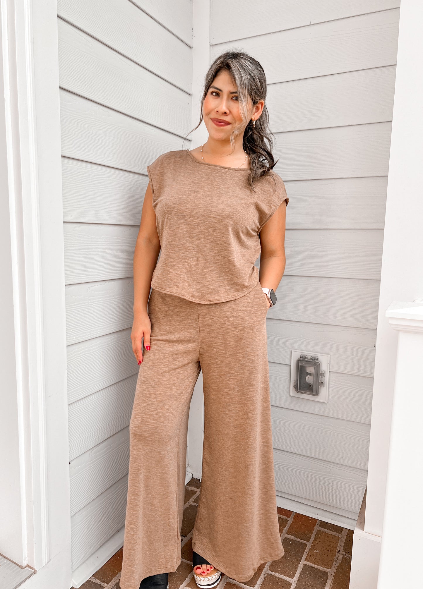 Mocha Jumpsuit