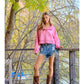 Lace Edge Pullover