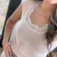 Lacey Scoop Neck Tee - Pink