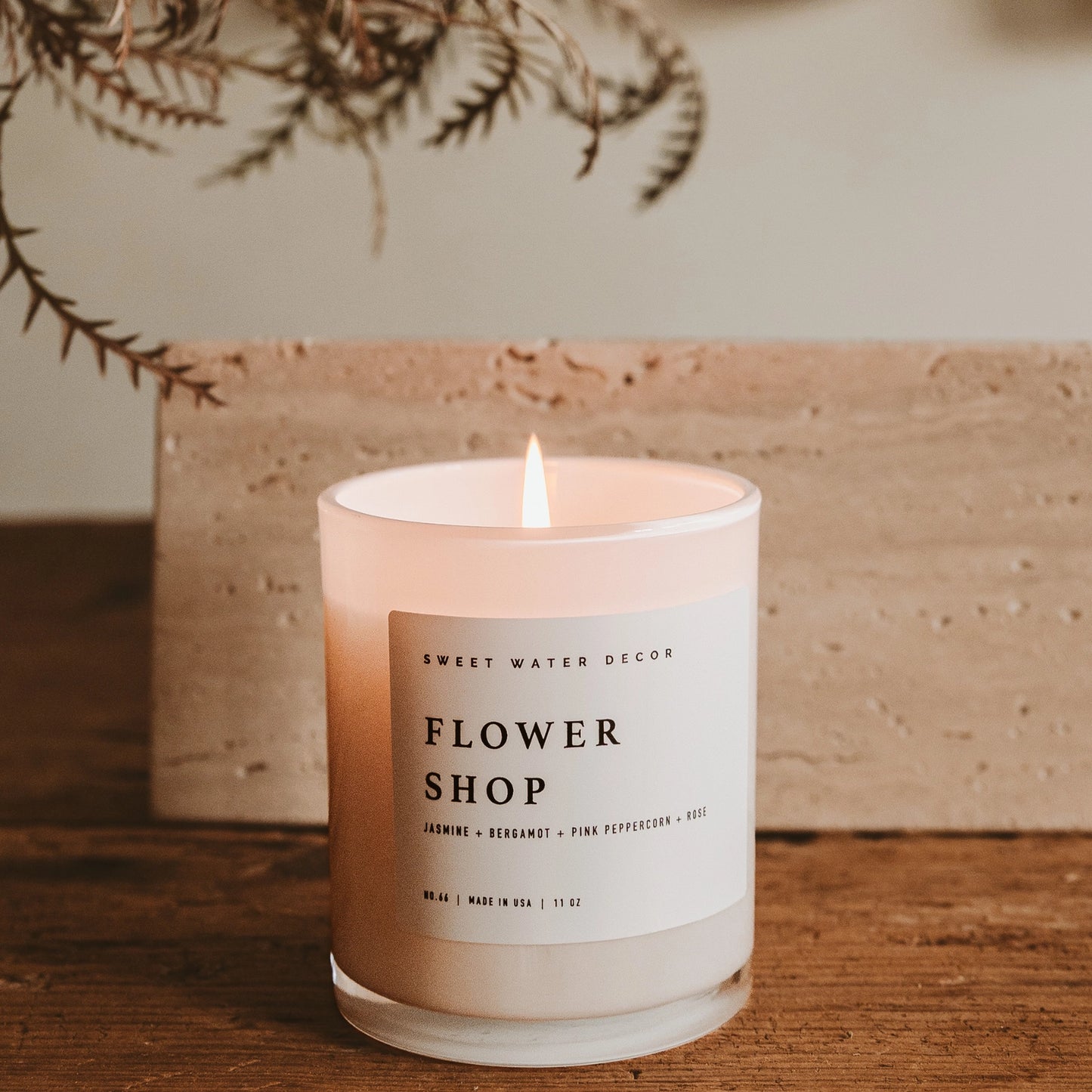 Flower Shop Candle