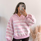 Striped Comfort Pullover