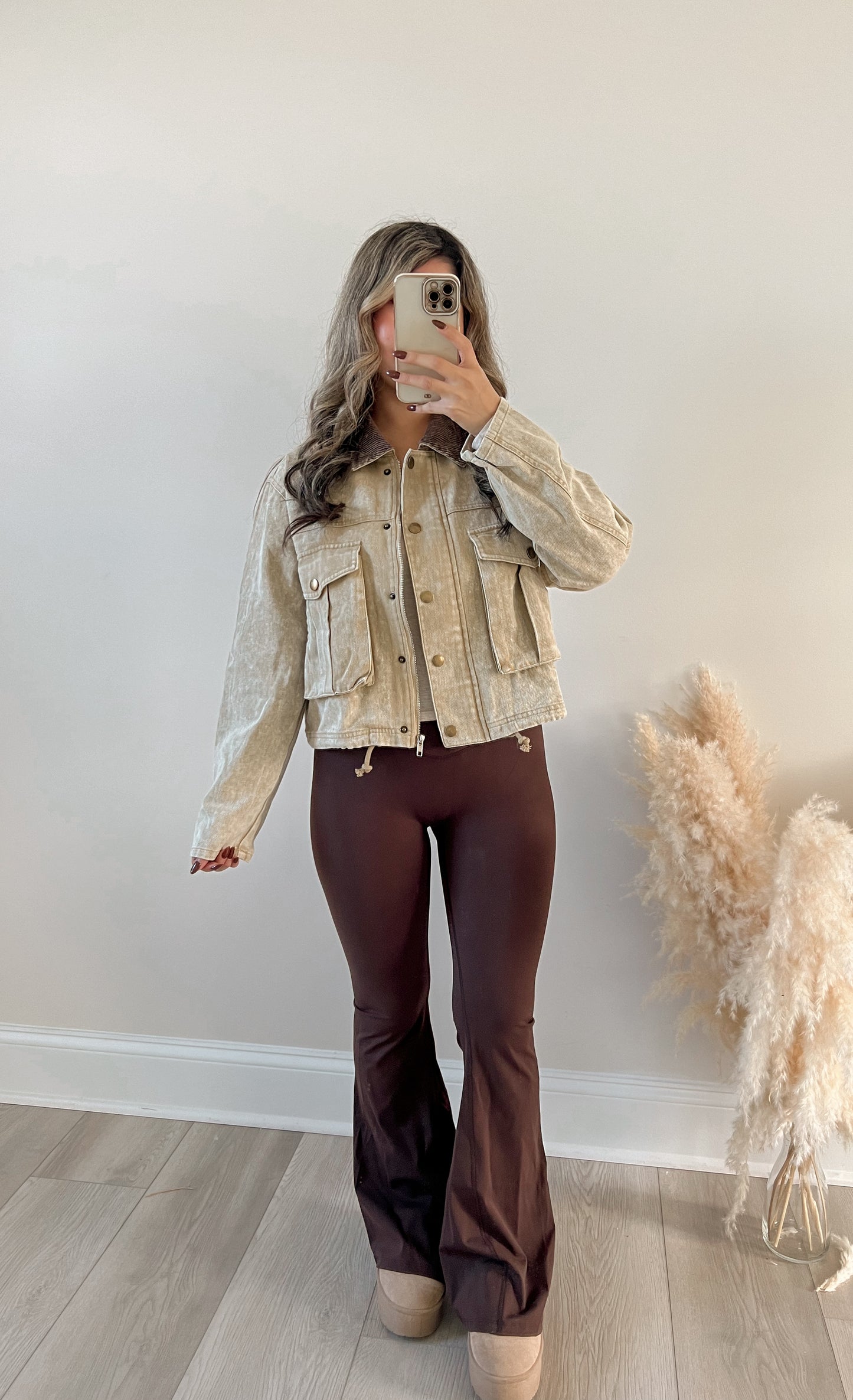 Corduroy Jacket - Khaki