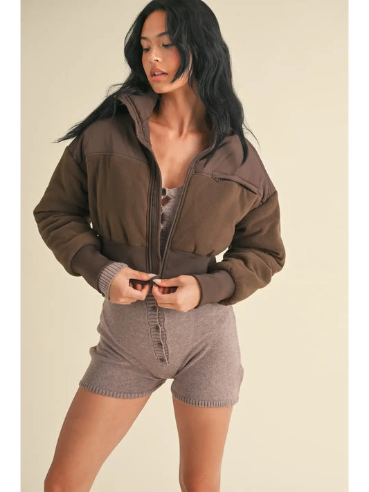 Chocolate Fleece Jacket